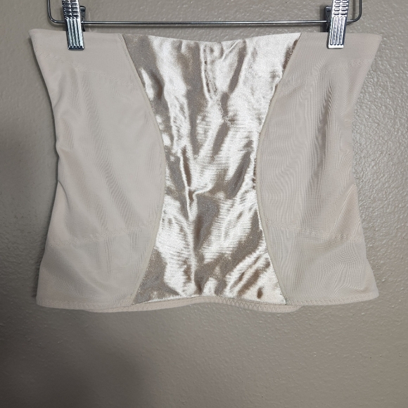 Flexees by Maidenform Womens |L| Beige Waist Shapewear w/Boning - Picture 2 of 6